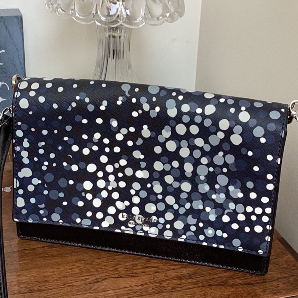 Kate spade convertible crossbody Cameron Soirée dot multi - Picture 2 of 16